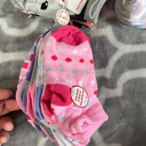 Toddler Anklet Socks 7 pairs NEW
